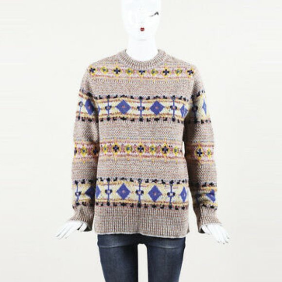 Victoria Beckham Sweaters - Victoria Beckham Knit "Fairisle" Sweater SZ 2 NWT